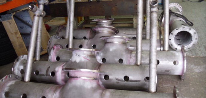 Vessel Internals for Total Dalia